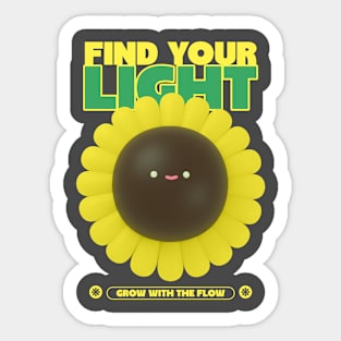 Find Your Light Sticker
